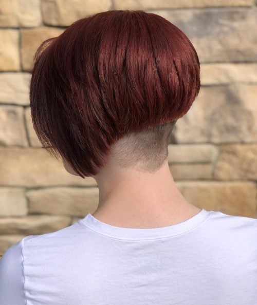  the stacked bob is a shorter haircut that makes operate of exactly cutting graduated layers to  27 Best Stacked Bob Hairstyles You’ll See This Year