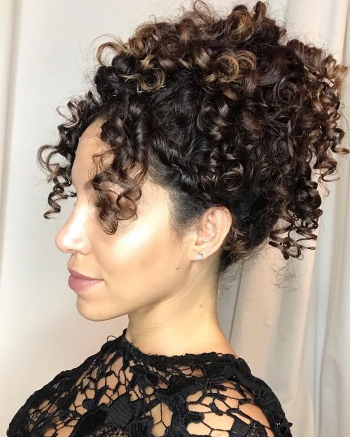 Curly bangs is a hairstyle where the bangs are curled from the pilus These are The fifteen Cutest Curly Bangs You Should Consider Trying