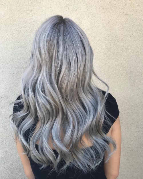  This super cute tendency is becoming i of the most pop pilus colors that 17 Shockingly Pretty Lilac Hair Color Ideas You Have to See