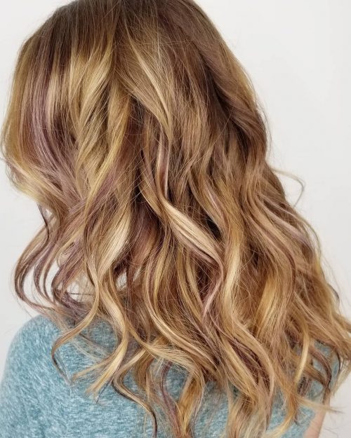 ll definitely direct hold fun creating a modern together with sexy color melt for your locks 21 Examples of Purple Highlights to Show Your Colorist