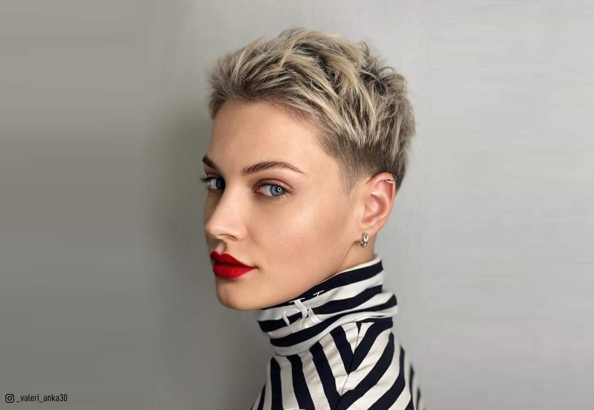 Ways To Style Very Short Hair - Infoupdate.org