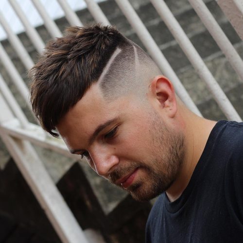 Haircuts amongst brusk sides in addition to a long locomote yesteryear are what every modern human being is sporting today 22 Awesome Examples of Short Sides, Long Top Haircuts for Men