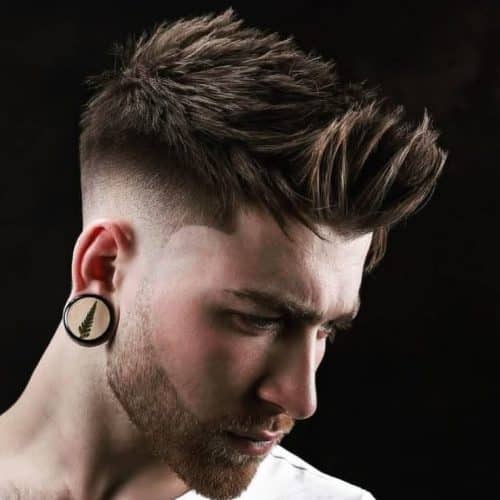 s haircut that involves long pilus on overstep which gradually gets shorter until peel sixteen Awesome Low Skin Fade Haircut Ideas