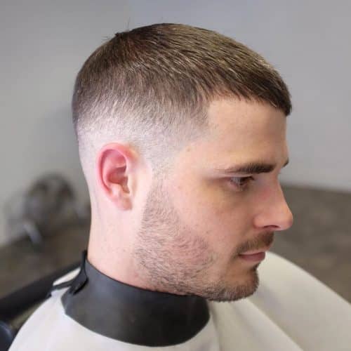 A mid fade is a type of fade cutting that starts at a flat betwixt the temples in addition to the ears The Top thirteen Examples of Mid Fade Haircuts for Men