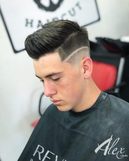 Undercut hairstyles for men are a modern version of a pomp as well as a quiff 24 New Undercut Hairstyles For Men You Have to See Right Now