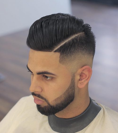 s hairstyle where the pilus is parted to ane side sixteen Classy Meets Modern Side Part Haircut Ideas for Men