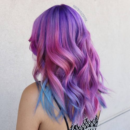 Pastel regal pilus is a modern muted version of an unnatural regal pilus color that Top xiii Pastel Purple Hair Color Ideas We’ve Found This Year