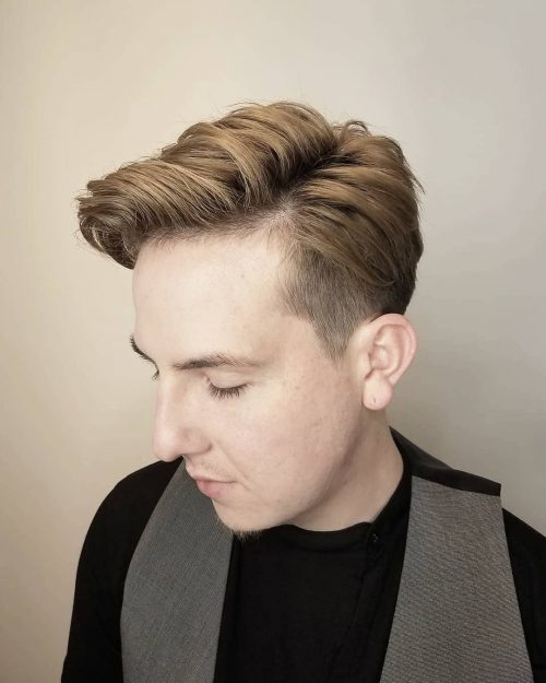 Undercut hairstyles for men are a modern version of a pomp as well as a quiff 24 New Undercut Hairstyles For Men You Have to See Right Now