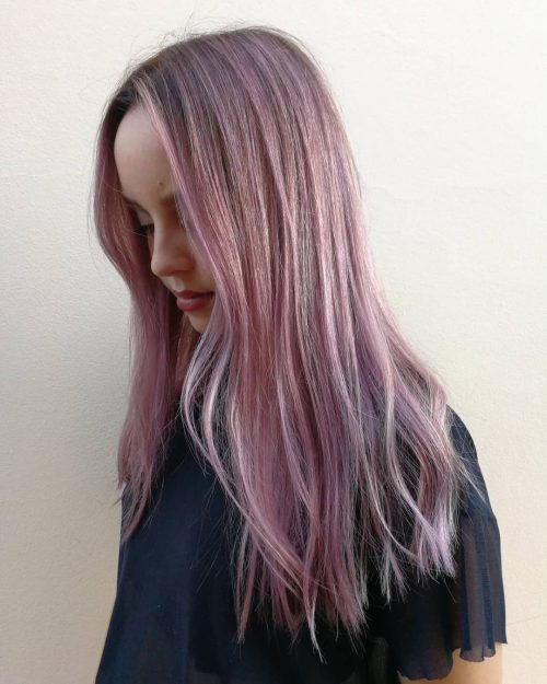 A violet pilus color is a mixture of cherry in addition to blueish tones balanced into a vivid hue eighteen Reasons to Color Your Hair Violet Purple