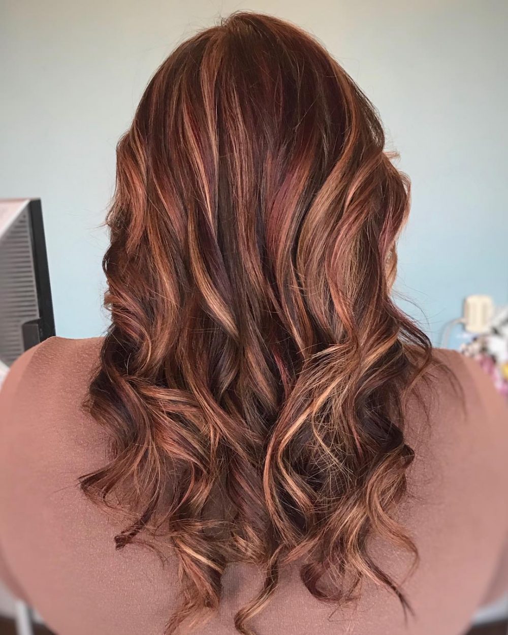 hair color ideas dark with highlights